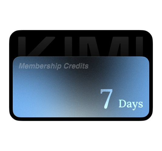7-Day Membership Credits